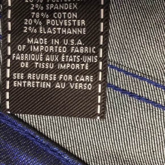 π 7 For All Mankind Liquid Metal Coated Jeans XXS - Picture 8 of 8